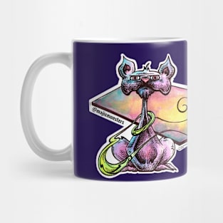 Surreal Cat Mug